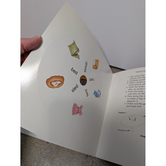 Between The Lions Pecos Bill Make A Word Wheel Interactive Childrens Golden Book - Picture 3 of 12